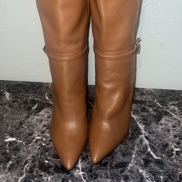 NWOT Reiss Caitlin Knee High Boot in Tan Size: 9 - Picture 5 of 13